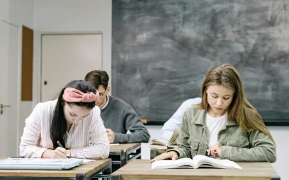 Une épreuve anticipée Bac de mathématiques en Première à Bourges